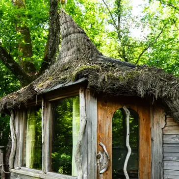 Cabane dans les Arbres près de Dole