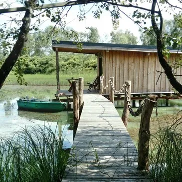 Cabane sur l'Eau près de Sarrebourg