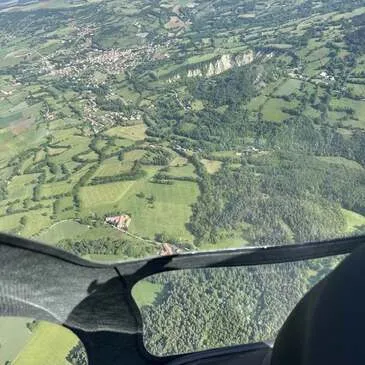 Baptême en Hélicoptère ULM au Cœur de la Haute-Loire