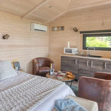 Cabane avec Spa Privatif près de Carcassonne