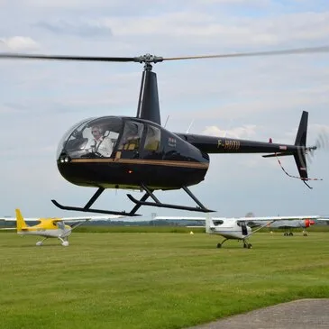 Baptême en Hélicoptère à Chantilly