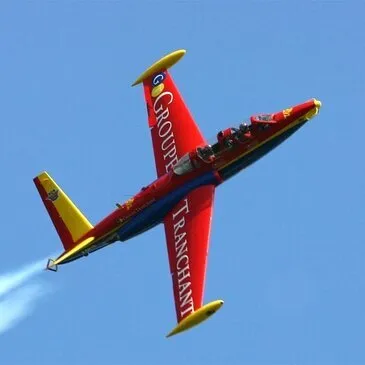 Initiation au Pilotage d'Avion de Chasse Fouga Magister à Valence