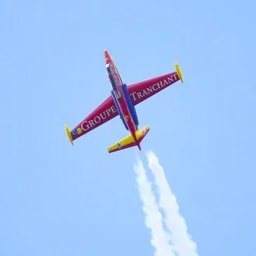 Initiation au Pilotage d'Avion de Chasse Fouga Magister à Valence
