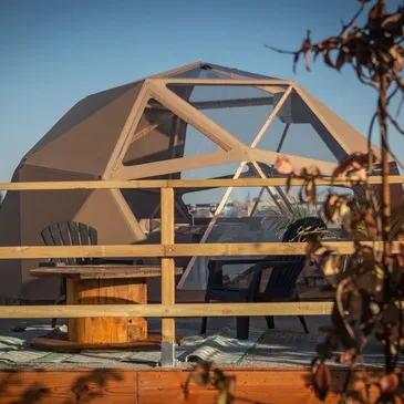 Nuit en Dôme avec Jacuzzi Privatif près de Bordeaux