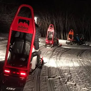 Randonnée en Scooter des Neiges à Albiez-Montrond