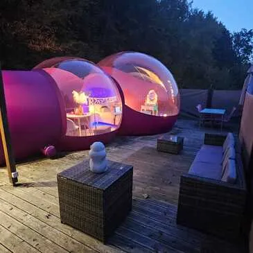 Nuit en Bulle avec Spa et Hammam Privatif près de Chaumont