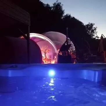 Nuit en Bulle avec Spa et Hammam Privatif près de Chaumont