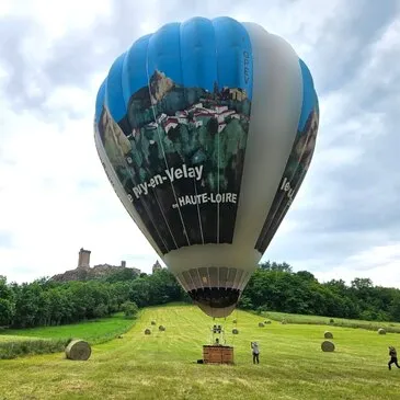 Vol en Montgolfière près d'Arlempdes - Le Lac du Bouchet
