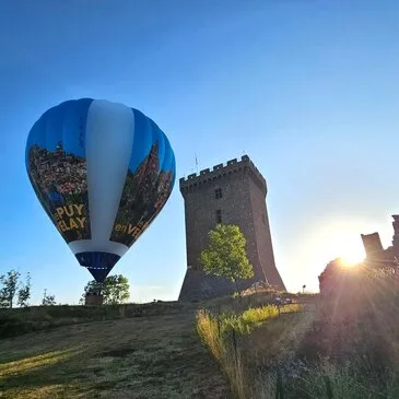 Vol en Montgolfière près d'Arlempdes - Le Lac du Bouchet