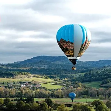 Vol en Montgolfière près d'Arlempdes - Le Lac du Bouchet