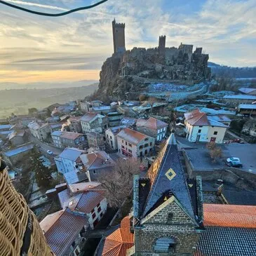 Vol en Montgolfière près d'Arlempdes - Le Lac du Bouchet
