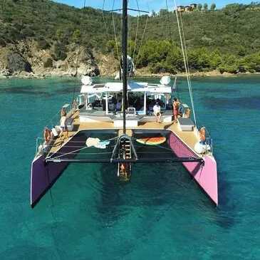 Balade en Catamaran en Baie de Concarneau