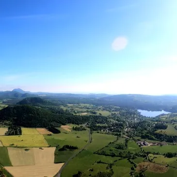 Baptême en ULM Pendulaire - Survol de la Chaîne des Puys