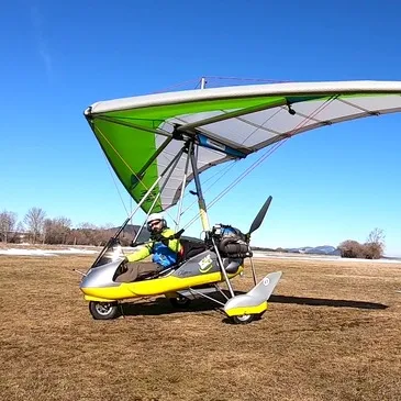 Baptême en ULM Pendulaire - Survol de la Chaîne des Puys