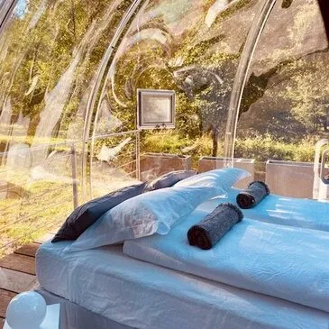 Nuit en Bulle avec Spa Privatif dans le Parc des Vosges du Nord