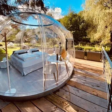 Nuit en Bulle avec Spa Privatif dans le Parc des Vosges du Nord