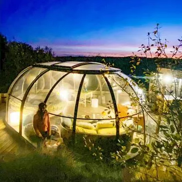 Nuit en Dôme de Verre avec Spa près de Montauban