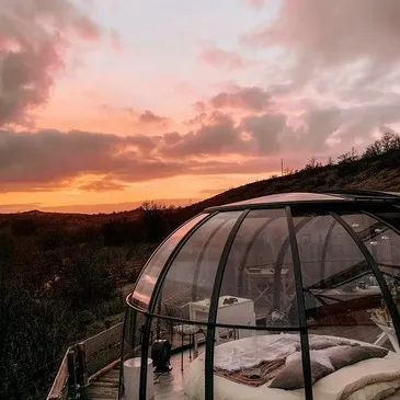 Nuit en Dôme de Verre avec Spa près de Montauban