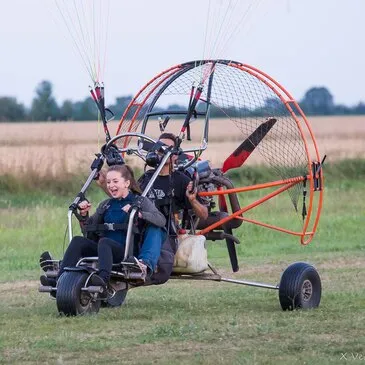 Baptême en Paramoteur près de Poitiers