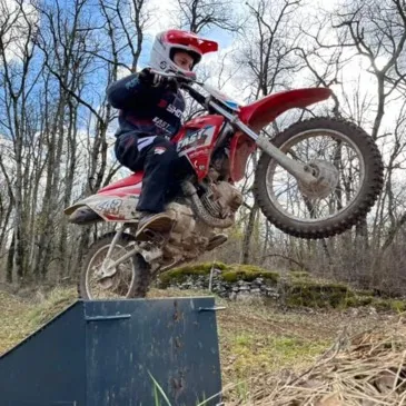 Initiation au Moto-Cross près de Villefranche-de-Rouergue