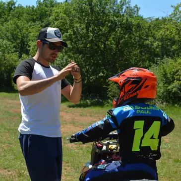 Initiation au Moto-Cross près de Villefranche-de-Rouergue