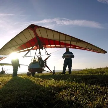 Baptême en ULM Pendulaire à Vienne