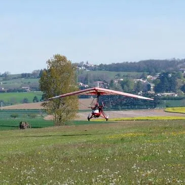 Baptême en ULM Pendulaire à Vienne