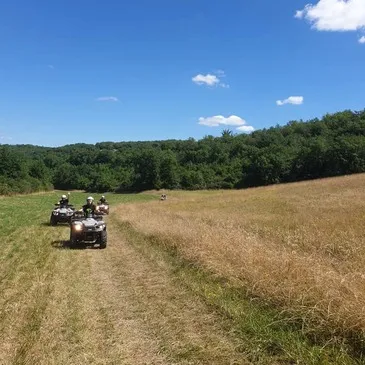 Randonnée en Quad près de Rocamadour