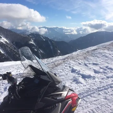 Randonnée en Scooter des Neiges à Tende dans le Mercantour