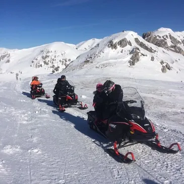 Randonnée en Scooter des Neiges à Tende dans le Mercantour