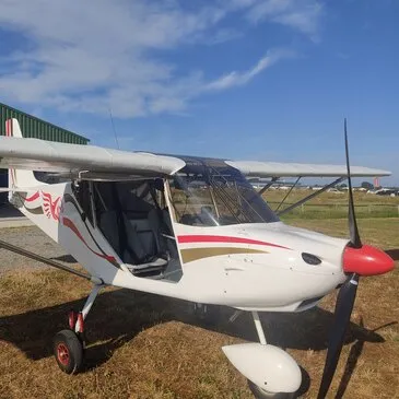 Baptême en ULM Multiaxe à Beauvoir-sur-Mer- Survol de Noirmoutier