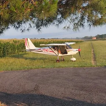 Baptême en ULM Multiaxe à Beauvoir-sur-Mer- Survol de Noirmoutier