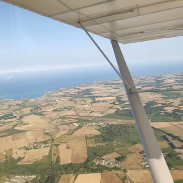 Baptême en ULM Multiaxe à Beauvoir-sur-Mer- Survol de Noirmoutier