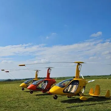Baptême en ULM Autogire près d'Angoulême