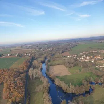 Baptême en ULM Autogire près d'Angoulême