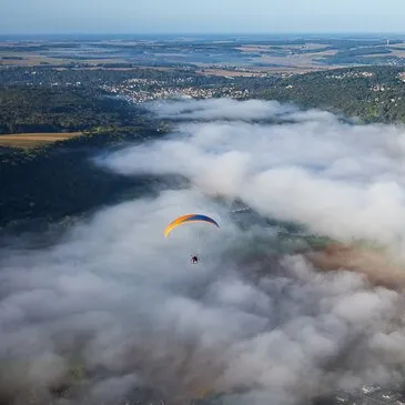 Baptême en Paramoteur près de Coulommiers