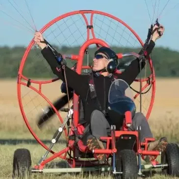 Baptême en Paramoteur près de Coulommiers