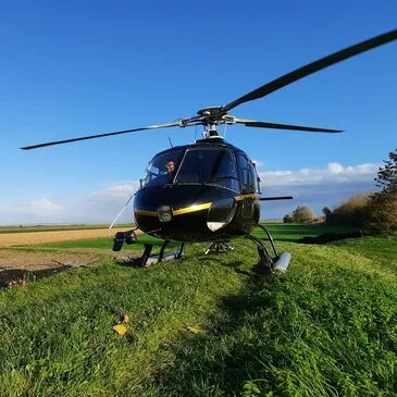 Baptême en Hélicoptère près de Rennes