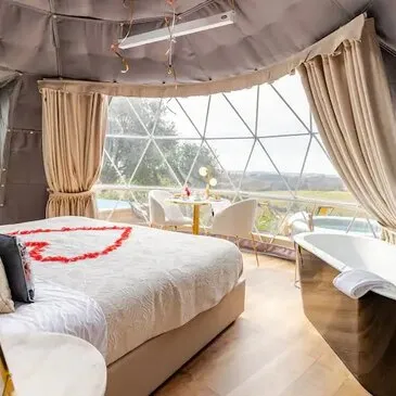 Nuit en Dôme avec Spa à Caignac