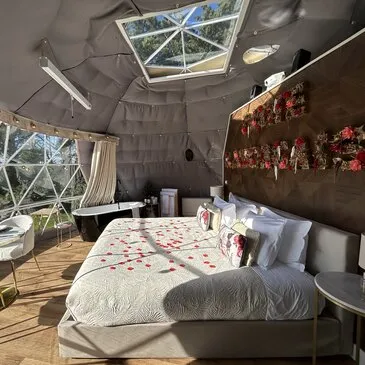 Nuit en Dôme avec Spa à Caignac