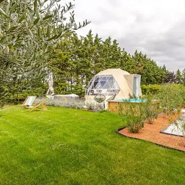 Nuit en Dôme avec Spa à Caignac