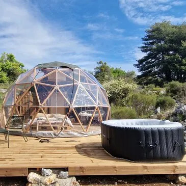 Nuit en Dôme avec Jaccuzi Privatif près de Nice