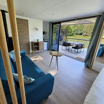 Cabane sur l'eau près de Reims