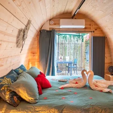 Cabane avec Spa Privatif près de Vichy