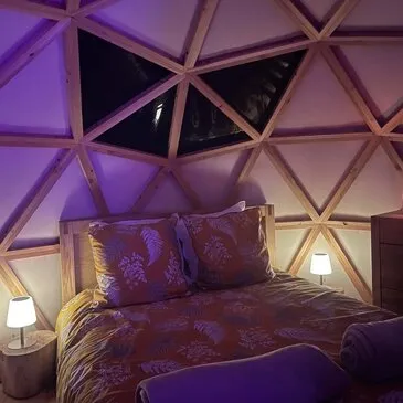 Nuit en Dôme dans les Monts d'Ardèche