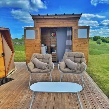 Nuit en Dôme dans les Monts d'Ardèche