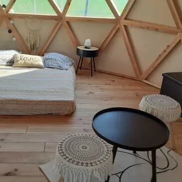 Nuit en Dôme avec Bain Nordique près de Blois