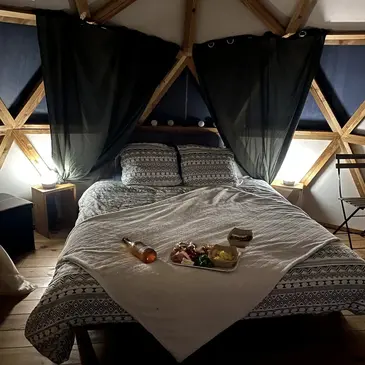 Nuit en Dôme avec Bain Nordique près de Blois