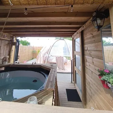 Nuit en Bulle avec Spa Privatif près de Valenciennes