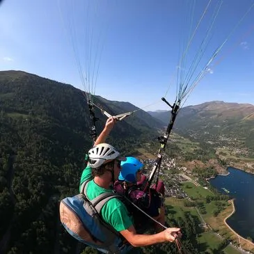 Baptême en parapente - Survol de la Vallée de Louron